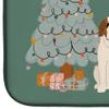 Caroline's Treasures CK7598DDM Saint Bernard Christmas Everyone Dish Drying Mat Absorbent Dish Drying Mat Pad for Kitchen Counter Dish Drainer Mat for Countertop, 14 x 21", Multicolor view 4