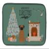 Caroline's Treasures CK7680DDM Brindle Boxer Christmas Everyone Dish Drying Mat Absorbent Dish Drying Mat Pad for Kitchen Counter Dish Drainer Mat for Countertop, 14 x 21", Multicolor view 1