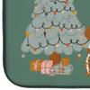 Caroline's Treasures CK7635DDM Brittany Spaniel Christmas Everyone Dish Drying Mat Absorbent Dish Drying Mat Pad for Kitchen Counter Dish Drainer Mat for Countertop, 14 x 21", Multicolor view 4