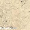 Northern California Railroad Map 1884 - Historical Topographic Print - 74in x 44in view 2