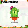 2 Pcs Large Cactus Foil Mylar Balloon Mexican Final Fiesta Theme Birthday Wedding Fiesta Bridal Shower Party Decor view 3