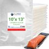 1,000 pcs Clear 10" x 13", 3 mil Vacuum Chamber Bags Great for Food Vac Storage view 1