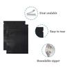 PABCK 500 Pack 2.9x3.9inch (2.5x2.7inch inside size) Resealable Zipper Lock Food Storage Bags for Zip Heat Seal Lock Coffee Foil Packaging Pouch for Food Self Sealing Storage Supplies view 2