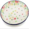 Polmedia Polish Pottery Dinner Plate UNIKAT - Fall Season Bliss Pattern Handmade in Boleslawiec Poland by Ceramika Artystyczna + Certificate of Authenticity view 2