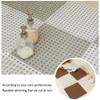 Bathmat, Shower Bathroom Waterproof Mat for Hotel Swimming Pool Non-Slip Mat Home Use Stitching Bathroom Mats ALGFree (Color : B, Size : 16PCS) view 4