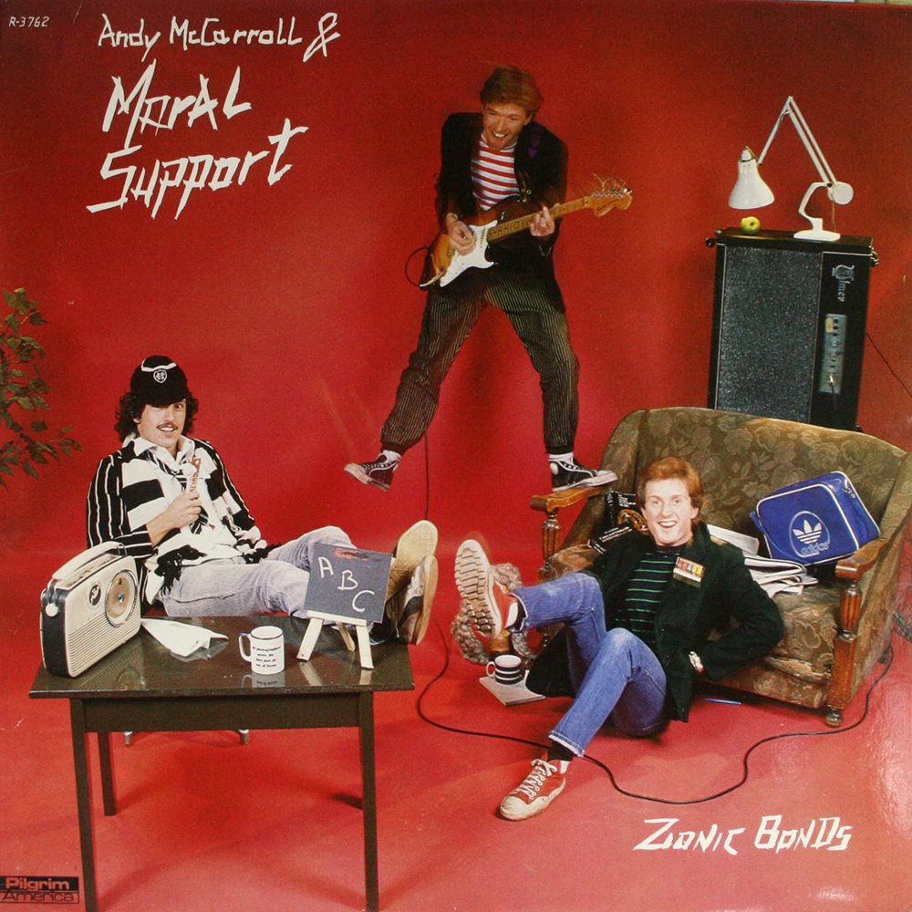 Andy McCarroll & Moral Support: Zionic Bonds - LP Vinyl Record Album