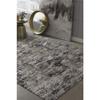 HomeRoots Decor 47" X 65" X 0.'25" Grey Polyester Rug view 2