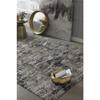 HomeRoots Decor 47" X 65" X 0.'25" Grey Polyester Rug view 3