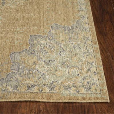 HomeRoots 2' X 3' Coffee Vintage Wool Accent Rug
