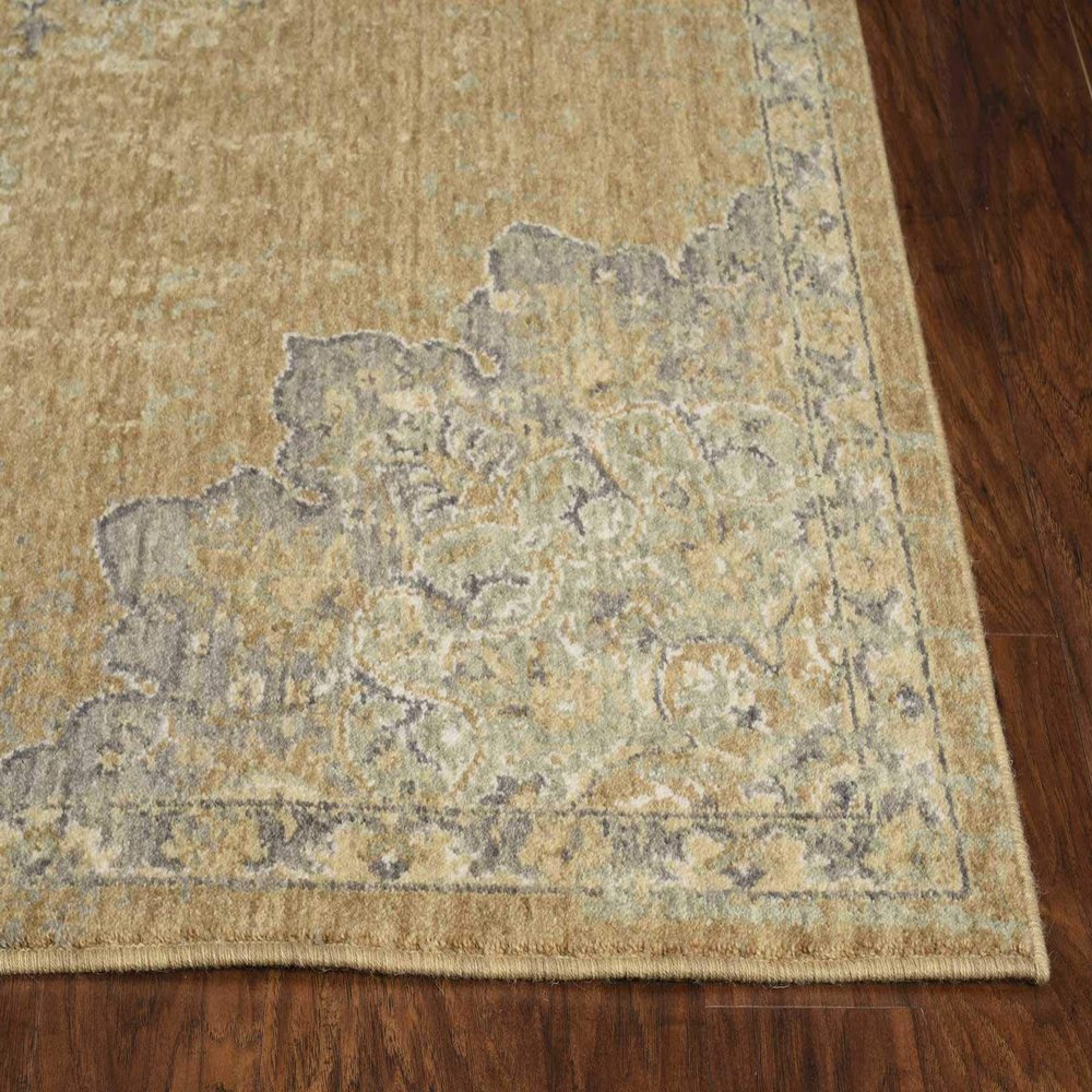 HomeRoots 2' X 3' Coffee Vintage Wool Accent Rug