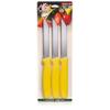 Alfi All-Purpose Knives Aerospace Precision Pointed Tip - Home And Kitchen Supplies - Serrated Steak Knives Set | Made in USA (Sunny Yellow) view 1