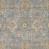 HomeRoots 8' Sage Green Machine Woven Vintage Traditional Indoor Runner Rug view 1