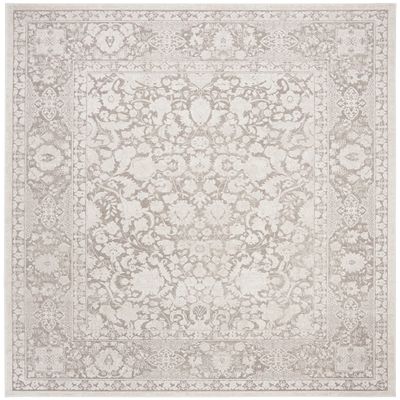SAFAVIEH Area Rug 9x12 - Reflection Collection - Large - Beige & Cream, Non-Shedding & Easy Cleaning, Ideal for Living Room, Bedroom, Dining Space (RFT667A)