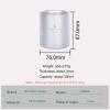 Boundless Voyage 300ml Titanium Cup Double Walled Mug Lightweight Anti-scalding Drinkwear for Camping Home Water Tea Wine Beer Fruit Juice Ti3029D view 2