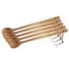 13.2 Inch Wooden Soup Mixing Spoons Long Handle Cooking Spoon Japanese Style Kitchen Utensil 5 pcs view 1