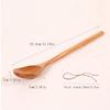 13.2 Inch Wooden Soup Mixing Spoons Long Handle Cooking Spoon Japanese Style Kitchen Utensil 5 pcs view 2