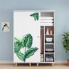 Palm Tree Wall Decals Wall Decoration Tropical Plants Tree Leaves Wall Stickers for Kids Room Living Room TV Background Bedroom Decor (as Shown, U) view 2