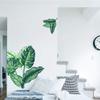 Palm Tree Wall Decals Wall Decoration Tropical Plants Tree Leaves Wall Stickers for Kids Room Living Room TV Background Bedroom Decor (as Shown, U) view 3