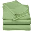 7 Piece Split Queen Sheets - Bed Sheets Split Queen Size  Bed Sheet Set Split Queen Size - 7 PC Cotton Sheets - 16" Deep Pocket Sheets 100% Cotton Bedding Sets (Split Queen, Sage) view 1