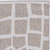 HomeRoots 5'X7' Ivory Grey Machine Woven Uv Treated Abstract Indoor Outdoor Area Rug view 1