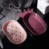 4pcs Sponge Holder Sink Holder Pineapple Shape Faucet Rack Kitchen Storage for Bathroom Dish Sponge Scouring Pads Rag view 3