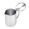 Espresso Accessories,Milk Frothing Pitcher,Milk Pitcher,Milk Frother and Steamer,Frothing Pitcher,Coffee Steaming Pitcher Milk Frothing Mug with Lid 1500mL view 1