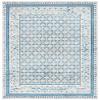 SAFAVIEH Brentwood Collection 8' x 10' Blue / Yellow BNT899M Traditional Oriental Distressed Non-Shedding Living Room Bedroom Dining Home Office Area Rug view 3