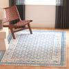 SAFAVIEH Brentwood Collection 8' x 10' Blue / Yellow BNT899M Traditional Oriental Distressed Non-Shedding Living Room Bedroom Dining Home Office Area Rug view 4