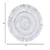 SAFAVIEH Braided Collection 4' Round Light Grey BRD950F Handmade Country Cottage Fringe Reversible Area Rug view 2