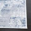 SAFAVIEH Amelia Collection Accent Rug - 2'2" x 4', Navy & Light Grey, Modern Abstract Distressed Design, Non-Shedding & Easy Care, Ideal for High Traffic Areas in Foyer, Living Room, Bedroom (ALA786N) view 2
