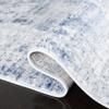 SAFAVIEH Amelia Collection Accent Rug - 2'2" x 4', Navy & Light Grey, Modern Abstract Distressed Design, Non-Shedding & Easy Care, Ideal for High Traffic Areas in Foyer, Living Room, Bedroom (ALA786N) view 4