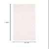 SAFAVIEH Fontana Shag Collection Runner Rug - 2'3" x 10', Ivory, Solid Design, Non-Shedding & Easy Care, 2-inch Thick Ideal for High Traffic Areas in Living Room, Bedroom (FNT800A) view 2