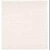 SAFAVIEH Fontana Shag Collection Runner Rug - 2'3" x 10', Ivory, Solid Design, Non-Shedding & Easy Care, 2-inch Thick Ideal for High Traffic Areas in Living Room, Bedroom (FNT800A) view 3