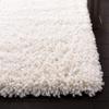 SAFAVIEH Fontana Shag Collection Runner Rug - 2'3" x 10', Ivory, Solid Design, Non-Shedding & Easy Care, 2-inch Thick Ideal for High Traffic Areas in Living Room, Bedroom (FNT800A) view 4