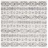 SAFAVIEH Area Rug 8x10 - Tulum Collection - Large - Ivory & Grey, Moroccan Design, Non-Shedding & Easy to Clean, Ideal for Living Room, Bedroom, Dining Space (TUL653A) view 2