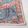 SAFAVIEH Washable Rug Serapi Collection - 8' x 10', Light Blue & Beige, Slip Resistant & Easy to Clean, Ideal for Living Room, Bedroom, Dining Space (SEP356J) view 3
