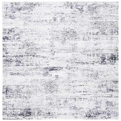 SAFAVIEH Amelia Collection Accent Rug - 2'2" x 4', Ivory & Grey, Modern Abstract Design, Non-Shedding & Easy Care, Ideal for High Traffic Areas in Entryway, Living Room, Bedroom (ALA700C)