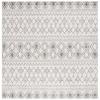 SAFAVIEH Area Rug 8x10 - Tulum Collection - Large - Ivory & Grey, Moroccan Design, Non-Shedding & Easy to Clean, Ideal for Living Room, Bedroom, Dining Space (TUL628A) view 2