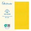 Cotton Paradise 4 Piece Turkish Bath Towels for Bathroom, 100% Cotton Extra Large Soft Plush Towels Bathroom Set, Yellow view 4
