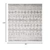 SAFAVIEH Area Rug 8x10 - Tulum Collection - Large - Ivory & Grey, Moroccan Design, Non-Shedding & Easy to Clean, Ideal for Living Room, Bedroom, Dining Space (TUL656A) view 2