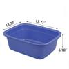 Callyne 18 Quart Large Plastic Dish Pans, Wash Basin, Set of 3 view 2