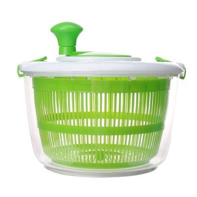 Cabilock Household Manual Salad Vegetable Dehydrator Easy Use Drain Basket for Washing Fruits Vegetables Salad Dryer Kitchen Tool for Effortless