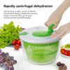 Cabilock Household Manual Salad Vegetable Dehydrator Easy Use Drain Basket for Washing Fruits Vegetables Salad Dryer Kitchen Tool for Effortless view 3