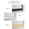 LED Lighted Bathroom Mirror, Modern Touch Dimmable Wall Mirror with Dimmer and Lights, Wall Mounted Fogless Backlit Lighted Makeup Vanity Mirror view 4