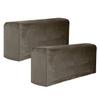 BESPORTBLE 2pcs Stretch Fabric Sofa Armrest Covers Armchair Arm Covers Anti-Stain Washable Furniture Protector (Khaki) view 1