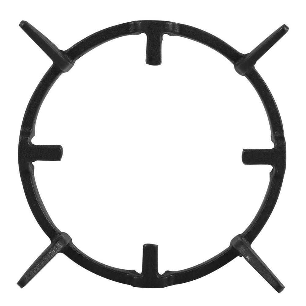 Cabilock Gas stove wok ring Burner Grate Cast Iron Stove Trivets for Kitchen Wok Ring Cooktop Range Pan Holder Stand Stove Rack for Gas Hob Stove gas stove rack Accessories wok stand ring