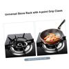 Cabilock Gas stove wok ring Burner Grate Cast Iron Stove Trivets for Kitchen Wok Ring Cooktop Range Pan Holder Stand Stove Rack for Gas Hob Stove gas stove rack Accessories wok stand ring view 3