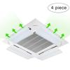 Household appliances General Central Air Conditioning Deflector, Home Office Anti-Direct Air Conditioning Air Deflector Ceiling Wind Shield Baffle, for Babies/Pregnant Women/Elderly view 2