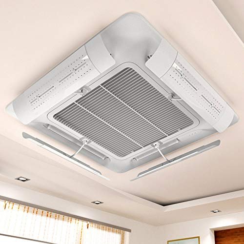 Air guide plate for central air conditioner, home office retractable central air conditioner anti-straight blowing windshield, universal ceiling Air conditioning grille outlet wind deflector