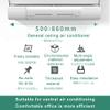 Air guide plate for central air conditioner, home office retractable central air conditioner anti-straight blowing windshield, universal ceiling Air conditioning grille outlet wind deflector view 3